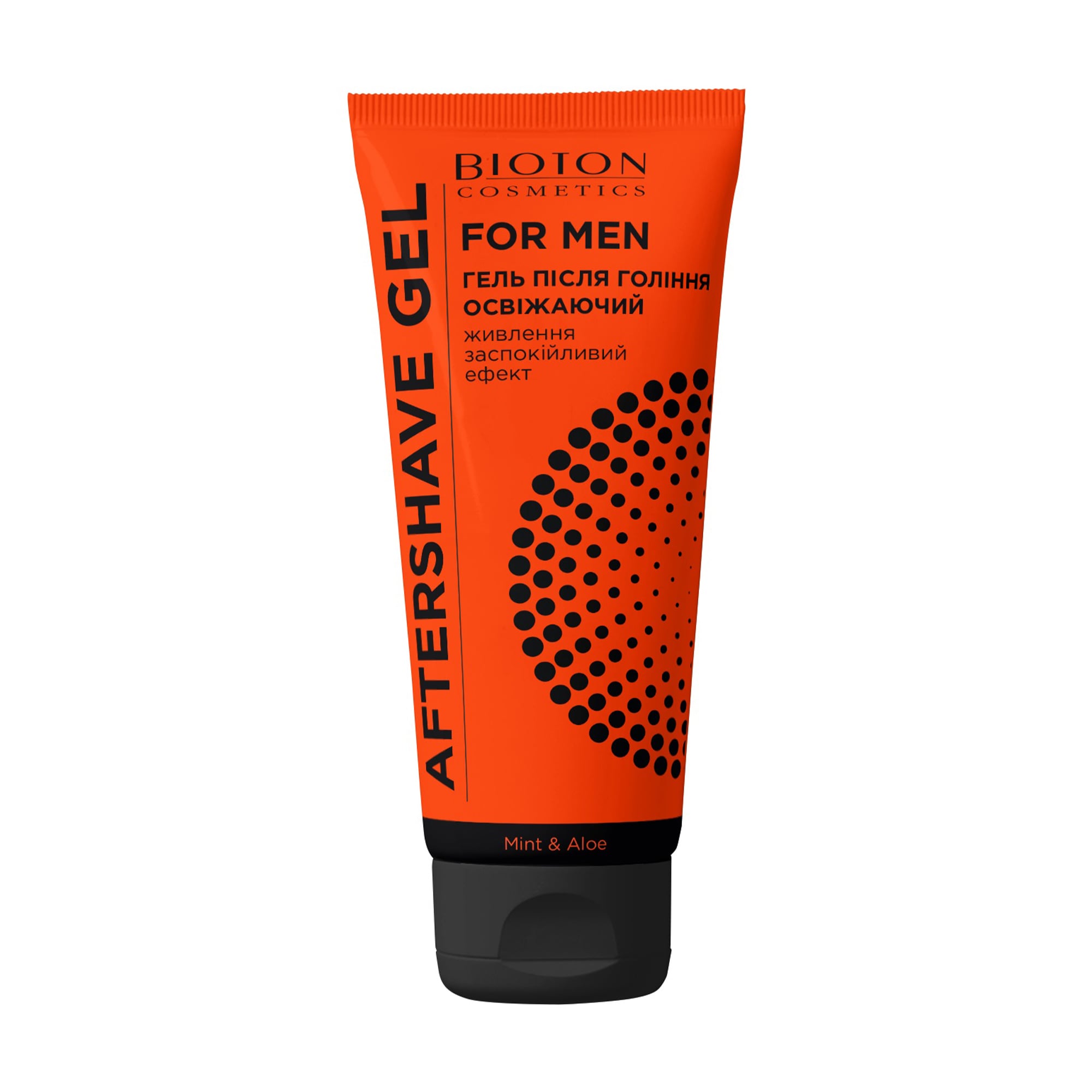 Чоловічий освіжальний гель після гоління Bioton Cosmetics For Men Aftershave Gel, 75 мл